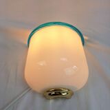 Art Deco hand-blown Murano glass wall lamp