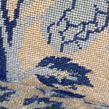 Louis XV style wingback armchair