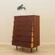 Commode en teck, design danois, années 1970, fabriquée au Danemark