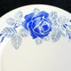 Set de 3 assiettes plates Badonviller modele rose no Digoin
