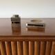 Table top smoking set, ashtray and table lighter, Italy 1970