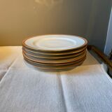 Lot 6 porcelain plates
