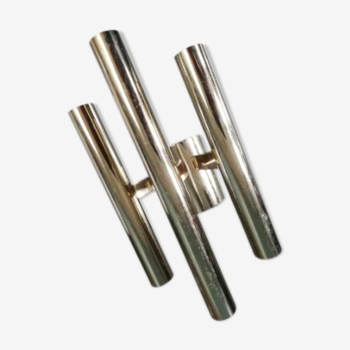 Sconce chrome tubes by House Scioliari 6 sockets
