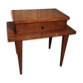 Bedside table, with a drawer. 50s-60s