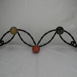 Ancien porte manteau fer forgé
