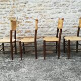 Straw chairs