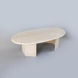 Vintage travertine coffee table