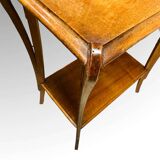 Table Gueridon art nouveau Ecole de Nancy Louis Majorelle