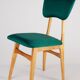 Green chair Dedar Tabularasa from the 20th century, 1960s.