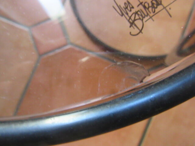 Metal selette and smoked glass by Yves Boutboul