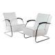 1930s Bauhaus Armchairs, Mücke & Melder, Pair of 2