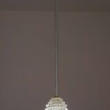 Extraordinary Clear Rostrato Murano Glass Penadant by Barovier & Toso, 1940