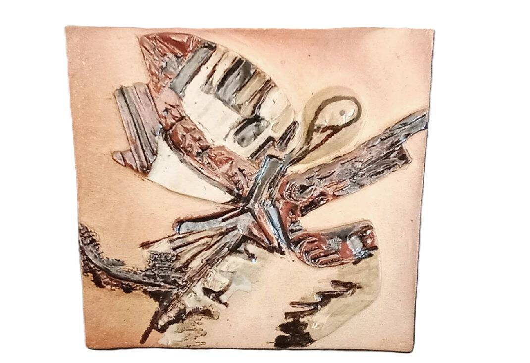 Ceramic sculpture by annie maume, 1970s/80s