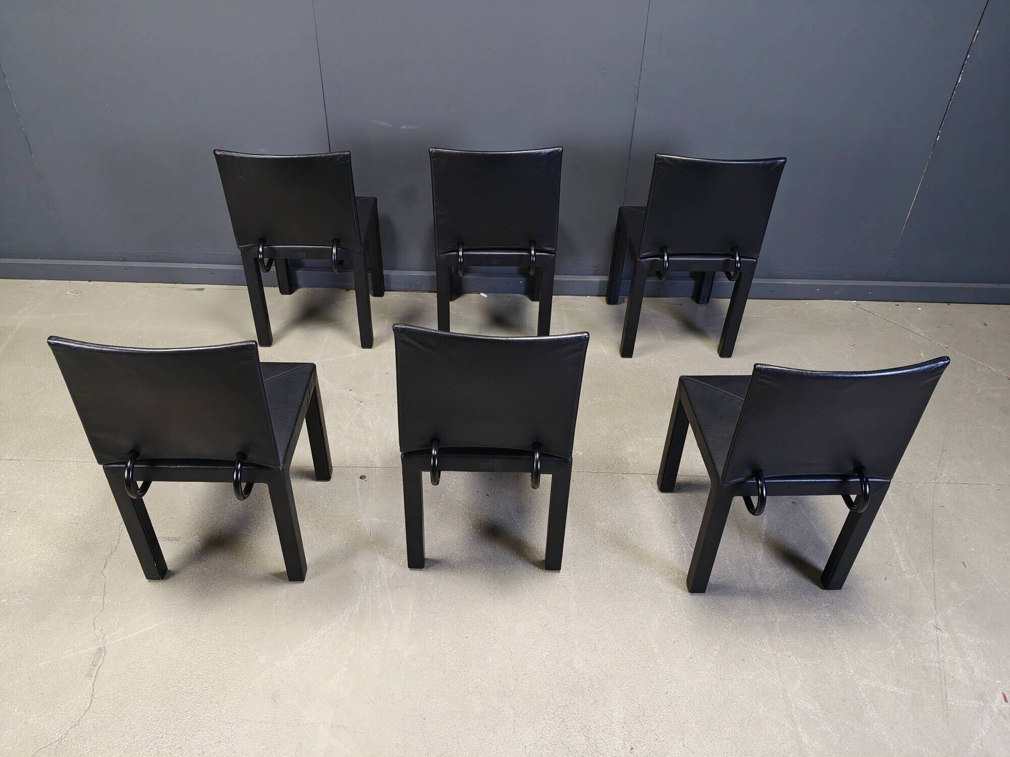 Arcadia dining chairs by Paolo Piva for B&B Italia set of 6