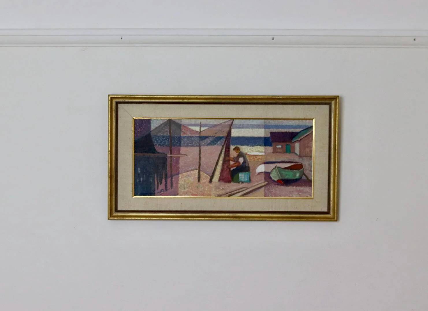 "Coastal Fishing Scene" by Göte Rex