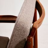 Restored teak armchair by Arne Vodder for Glostrup Møbelfabrik