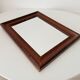Antique carved wooden mirror from the 1940s/50s.