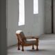 Danois Moderne, Paire de Fauteuils Lounge en Chêne et Laine d'Agneau, Henning Kjærnulf, 1960s