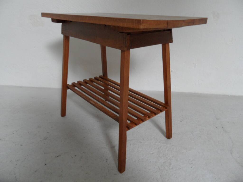 Vintage oak sidetable 1930's
