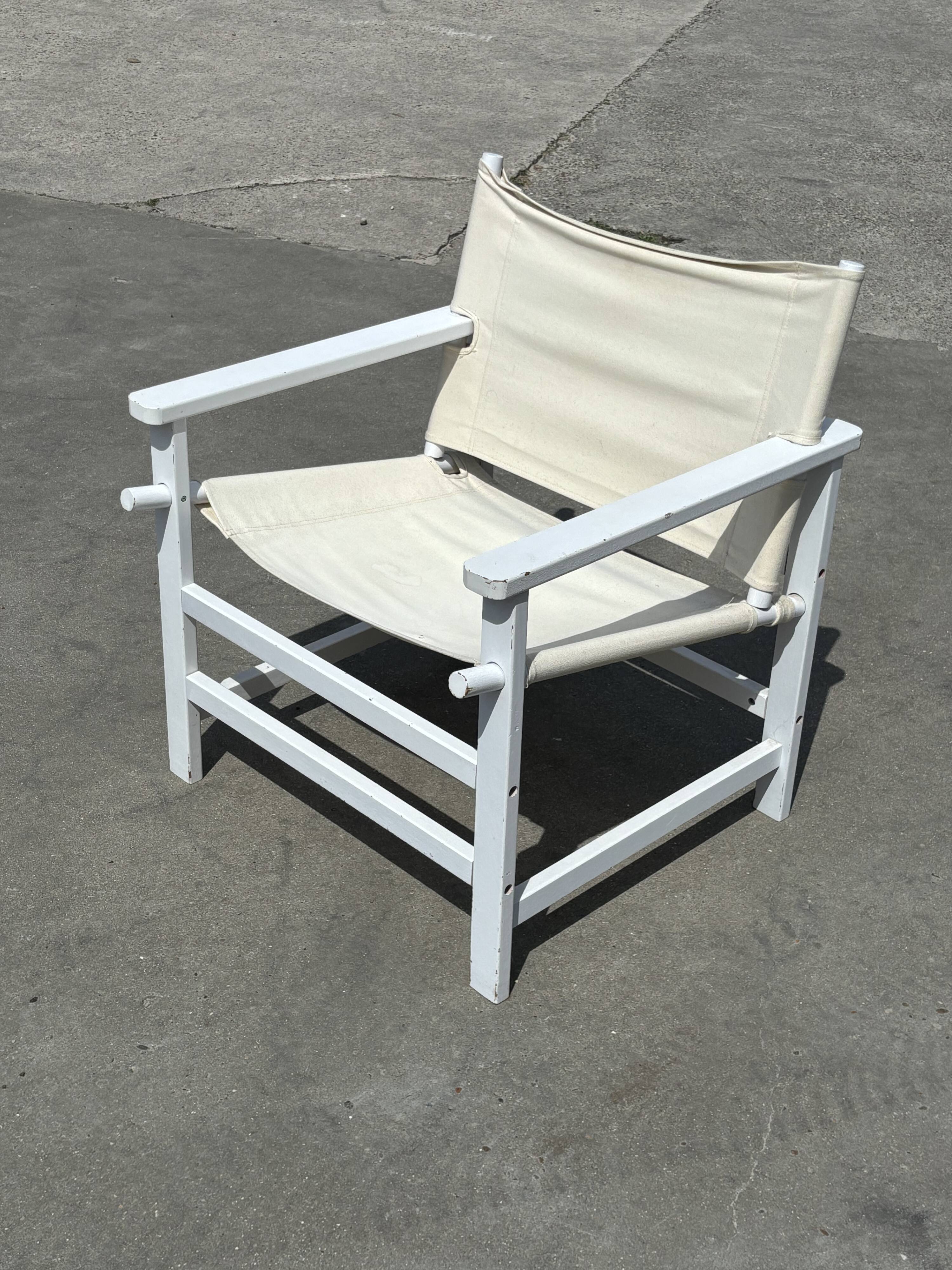 Vintage Hyllinge Møbler - Safari Chair - Easy chair 70's Design