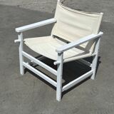 Vintage Hyllinge Møbler - Safari Chair - Easy chair 70's Design