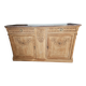 Buffet bas avec marbre