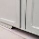 Vintage wardrobe boarding wood painted