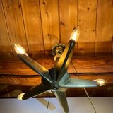Lustre en étoile milieu XX siècle