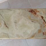 Neoclassical marble and brass coffee table 50s/60s
