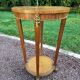 Antique Louis XVI pedestal table from the end of the 19th century