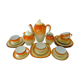 Art-deco bohemian porcelain tea or coffee