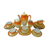 Art-deco bohemian porcelain tea or coffee
