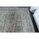1960s Vintage Persian Handmade Wool Cotton Grey Area Rug 297x375
