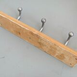 Coat rack 3 hooks  school communities Vntage