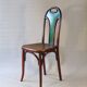 Fischel chair N°396 circa 1929, variant of Thonet 738/XI