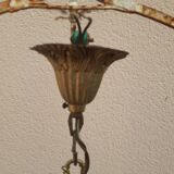 Grapefruit suspension.  4 lamps.