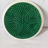 Sarreguemines ceramic trivet