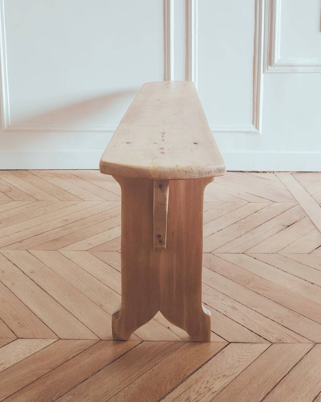 Renovated antique bench, 1930s-1950s