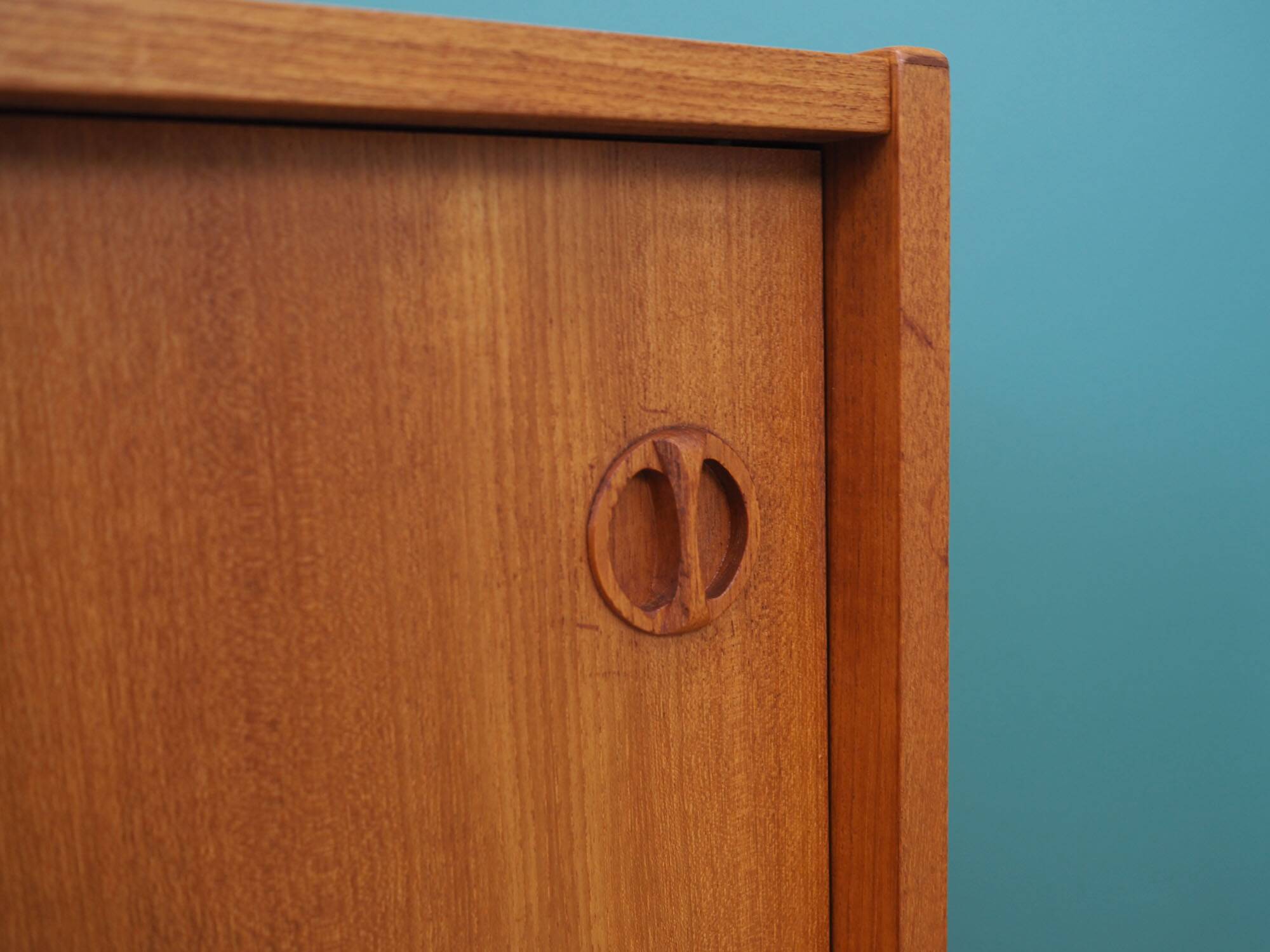 Teak cabinet, Danish design, 1970s, production: Denmark