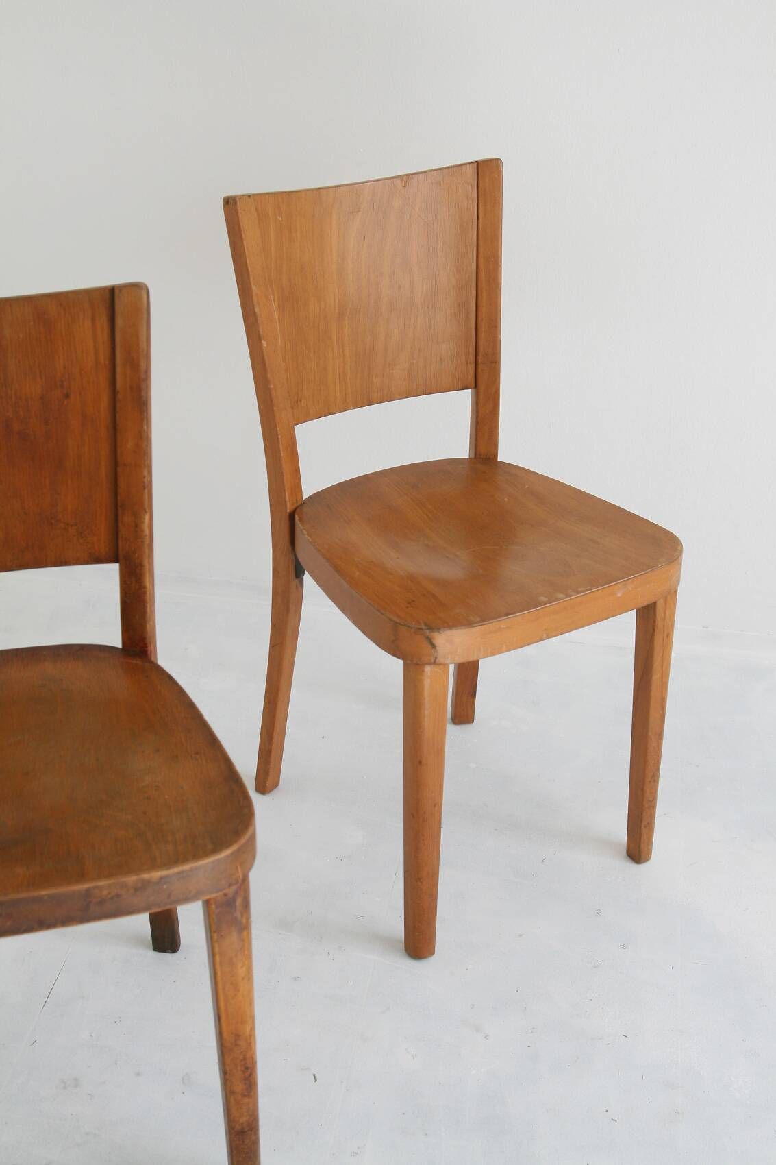 Set of Antique bentwood dining chairs from Thonet, 1930