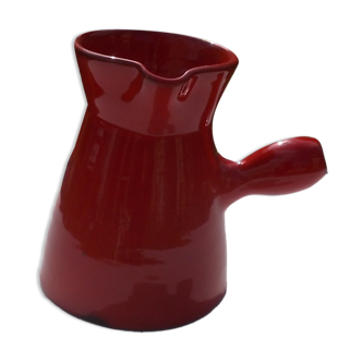 Pitcher jug in red sandstone