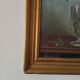 Old panel painting - Kitten and Flowers - Signed Léon Chevalier