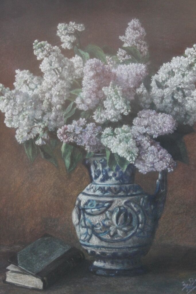 Painting "Lilacs in a vase"