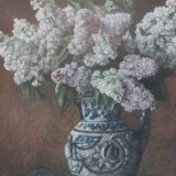 Painting "Lilacs in a vase"