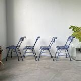 Series of 4 Arras chairs 1900