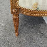 Paire de fauteuils anciens style louis xvi