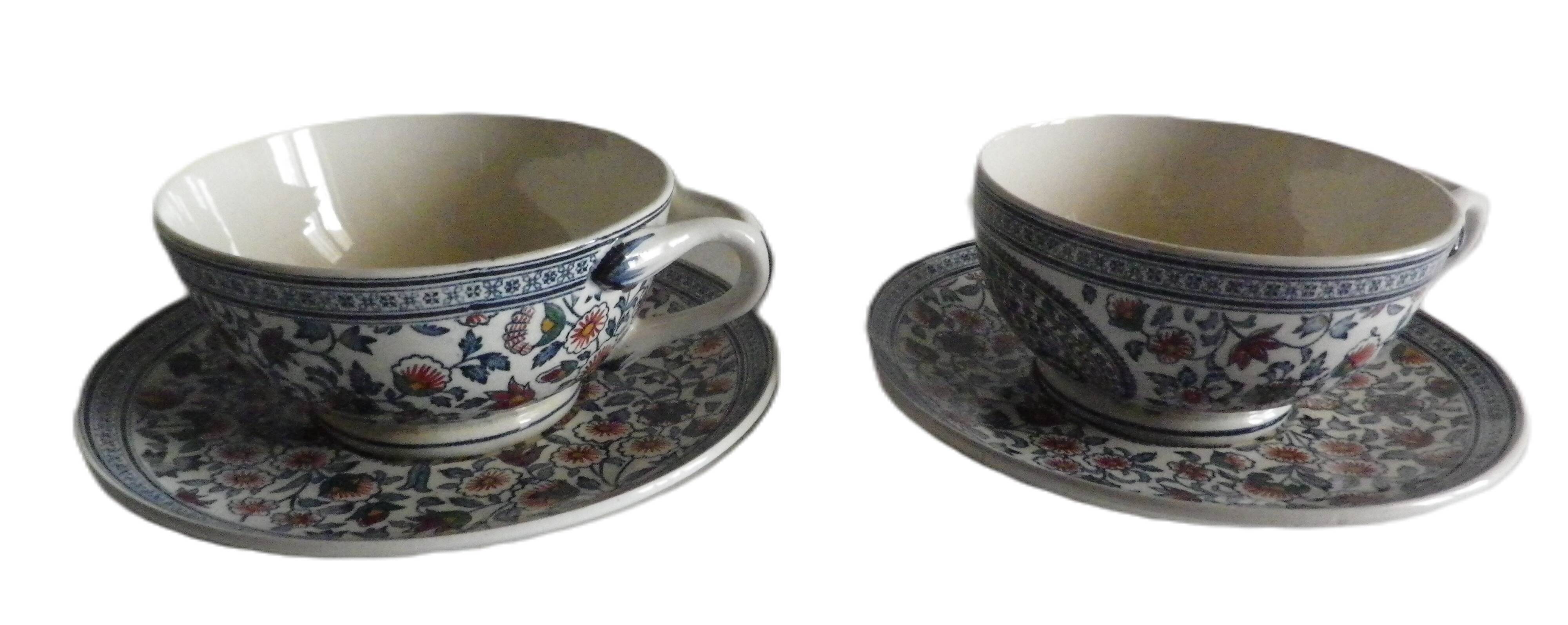 Gien cashmere lunch set