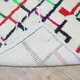 Colorful berber carpet 255 x 144 cm