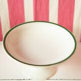 Iron earth compote dish Moulin des Loups