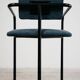 Vintage Minimalist Postmodern Armchair 1980s Modern Design